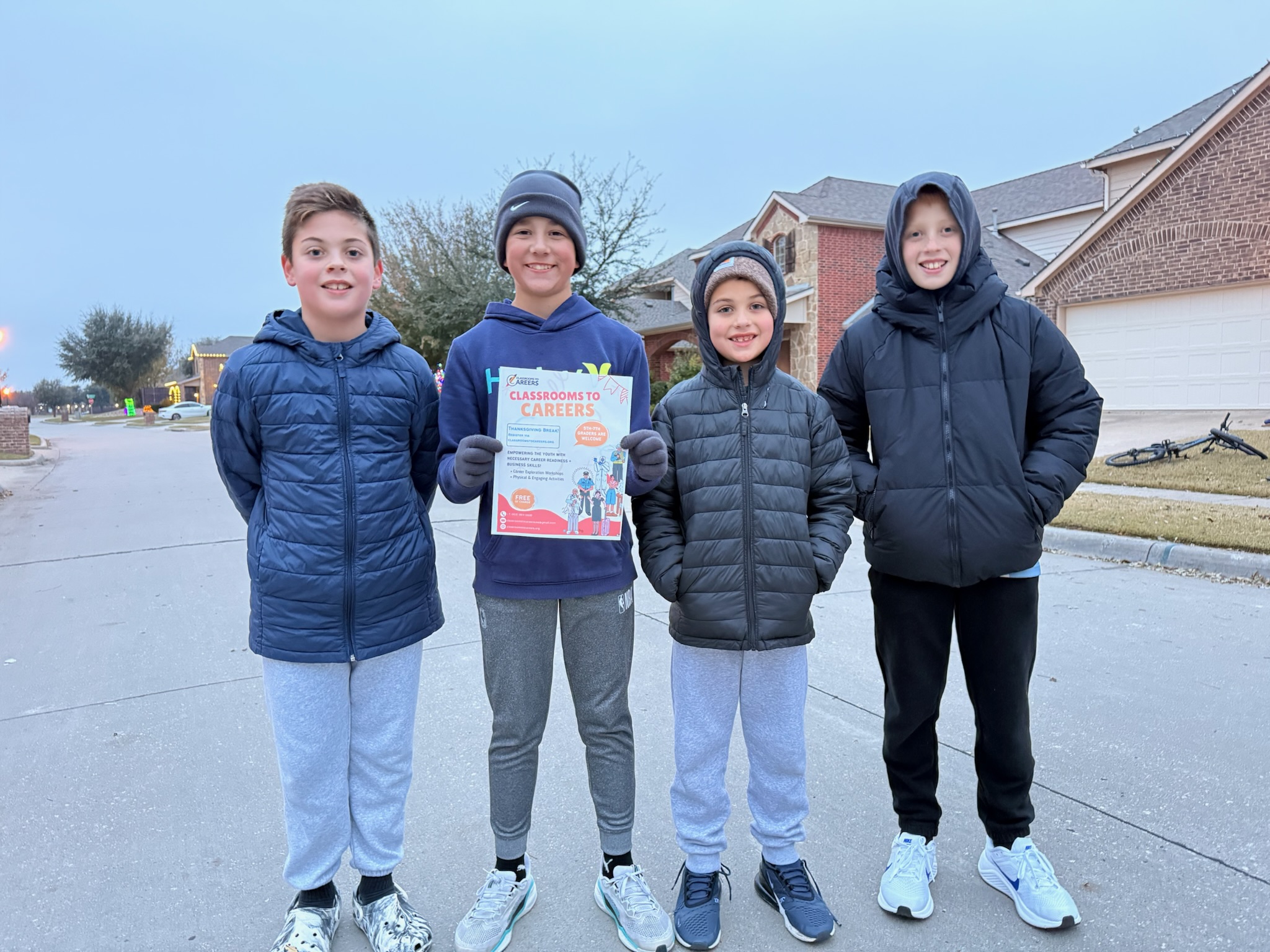 Students supporting Classrooms to Careers