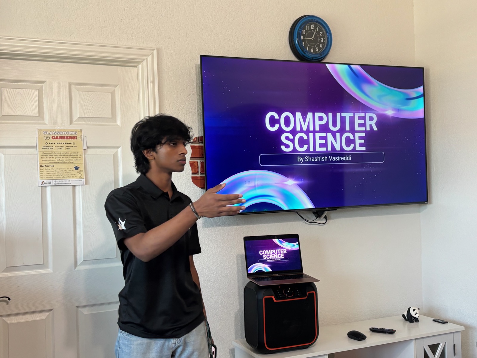 Students focused during a workshop